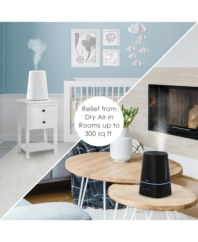 Pure Enrichment Hume Max Top Fill Humidifier - White