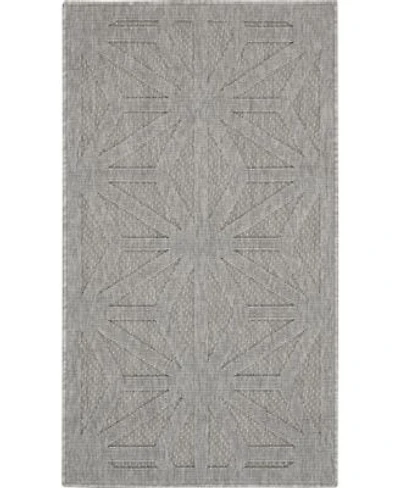 Nourison Home Cozumel Czm01 Silver Rug