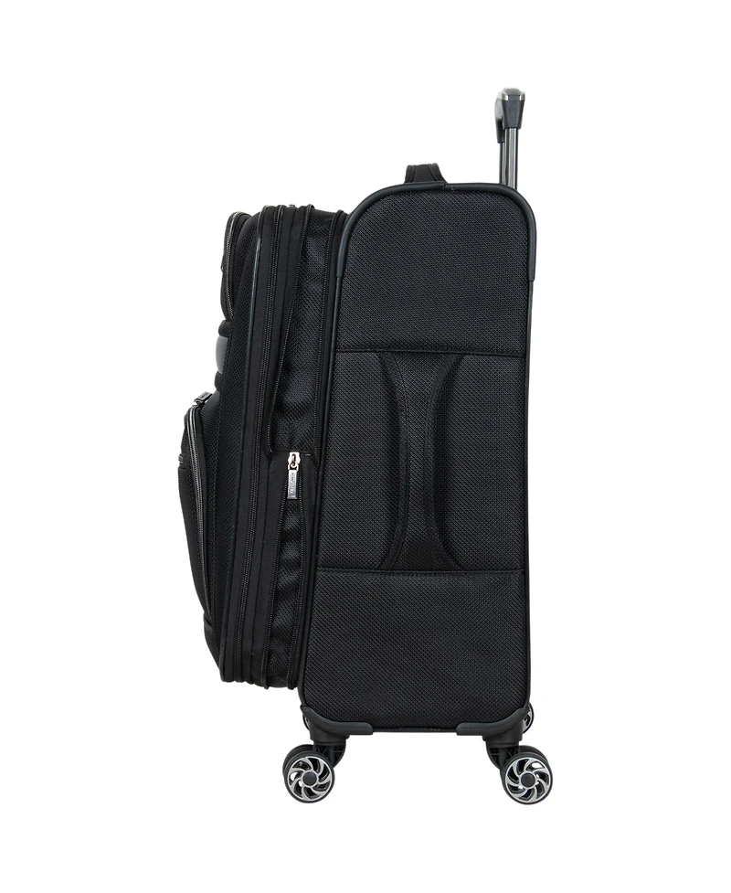 Rugged Roamer Softside 2-Pc Expandable Spinner Luggage Set