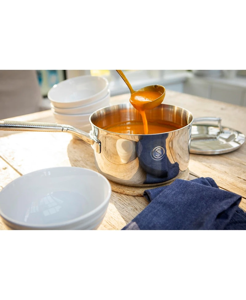 Saveur Selects Voyage Series Tri-Ply Stainless Steel 8-Pc. Cookware Set