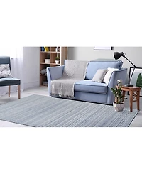 Liora Manne' Dakota Stripe 7'6" x 9'6" Outdoor Area Rug