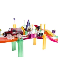 Mag-Genius 124 Piece Ultimate Magnetic Racing Set