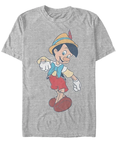 Fifth Sun Men's Vintage Pinocchio Short Sleeve T-Shirt