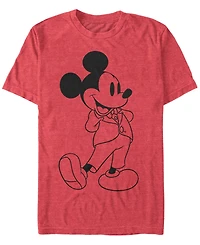 Fifth Sun Men's Formal Mickey Short Sleeve T-Shirt