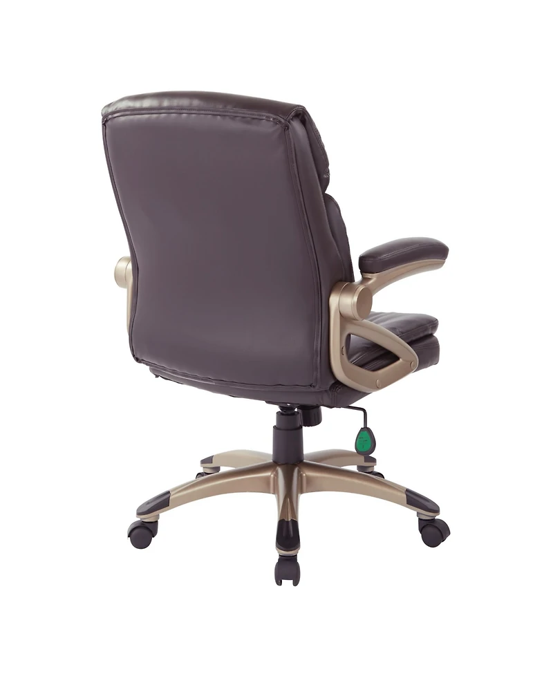 Osp Home Furnishings Executive Low Back Office Chair