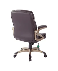 Osp Home Furnishings Executive Low Back Office Chair