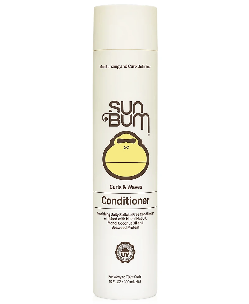 Sun Bum Curls & Waves Conditioner, 10 oz.