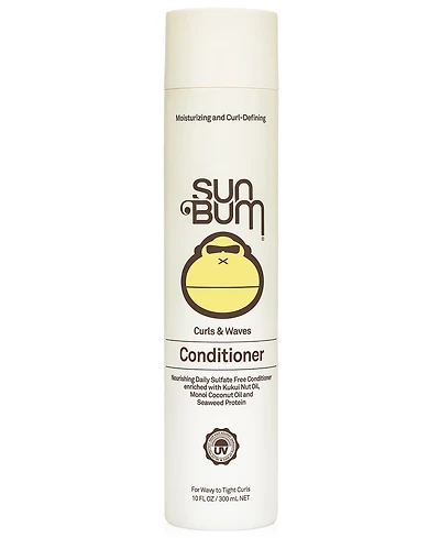 Sun Bum Curls & Waves Conditioner, 10 oz.