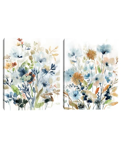 Holland Spring Mix I & Ii by Carol Robinson Set of Canvas Art Prints
