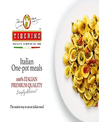 Tiberino One Pot Dish - Risotto Carnaroli with Artchoke Hearts - 7oz 200 Grams, Pack of 3