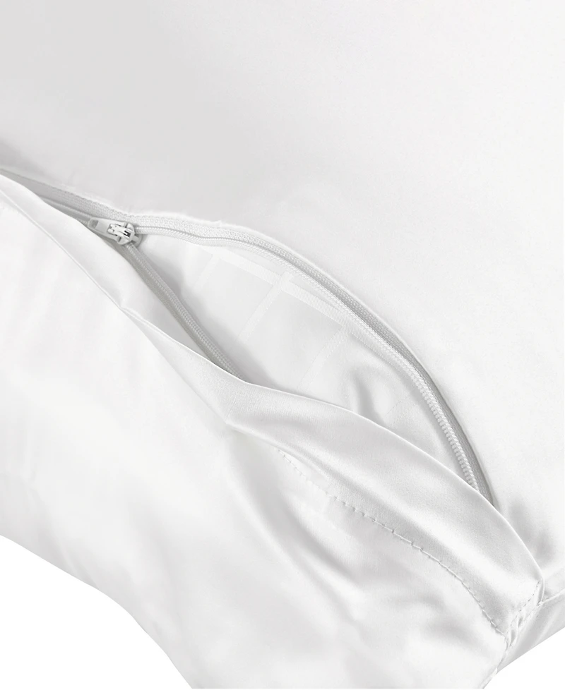 Sealy Satin with Aloe Pillow Protector, Standard/Queen
