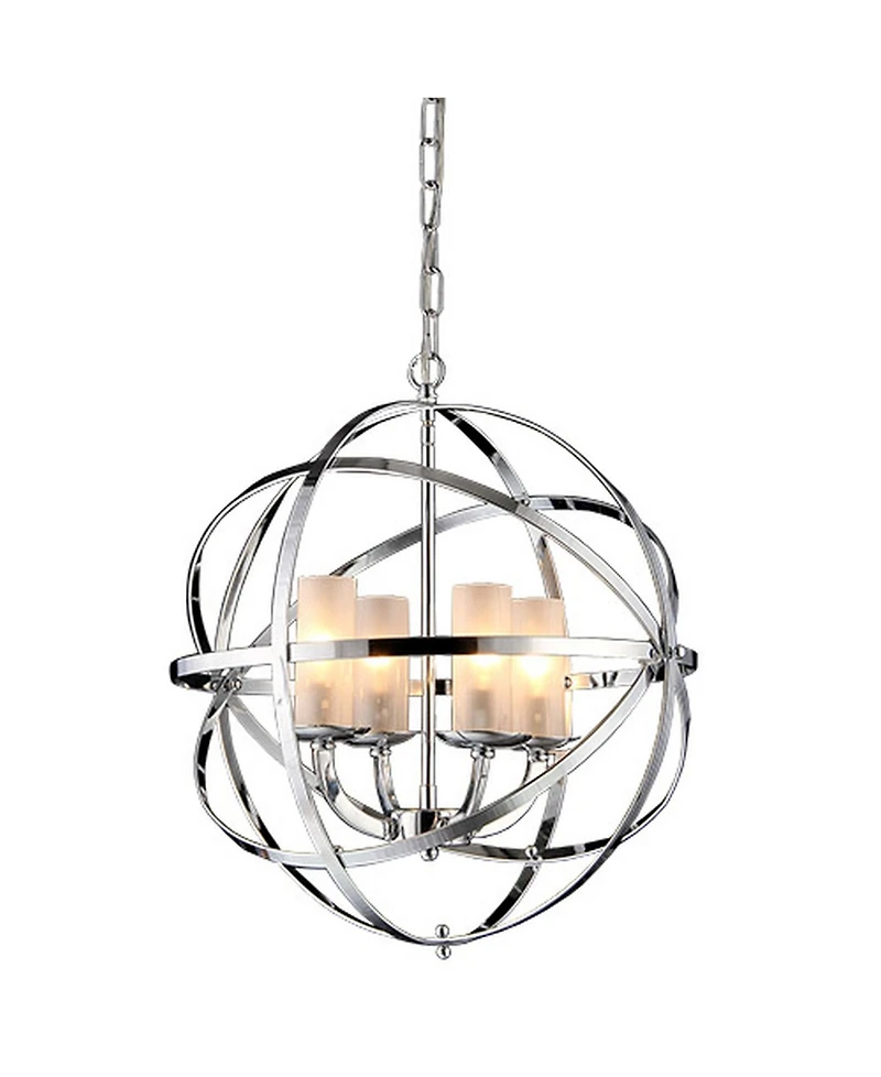 Home Accessories Qadira 19" 4-Light Indoor Chandelier with Light Kit