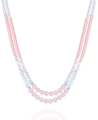 T Tahari Women's Lovely Baubles Beaded Statement Necklace