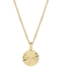 brook & york 14K Gold Plated Celeste Pendant Necklace