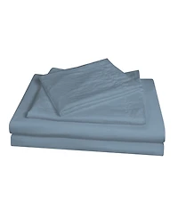 Cathay Home Inc. Microfiber Washed Crinkle Duvet Cover Set