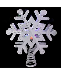 Northlight Lighted Snowflake Christmas Tree Topper