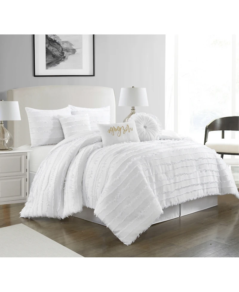 Stratford Park Suva 7-Piece Comforter Set, California King