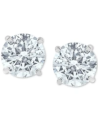 Diamond Stud Earrings (2 ct. t.w.) in 14k White or Yellow Gold