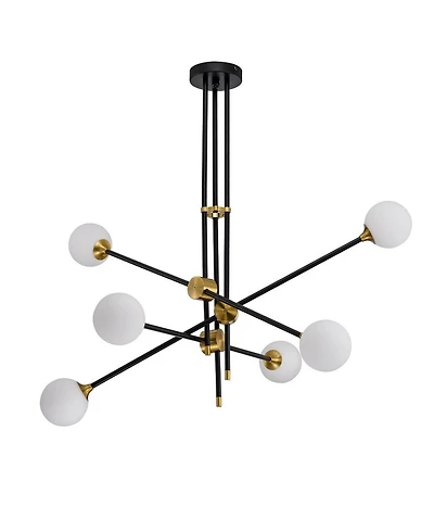 Home Accessories Emillo 41" 6-Light Indoor Chandelier with Light Kit