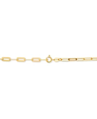 Giani Bernini Paperclip Link 18" Chain Necklace 18k Gold-Plated Sterling Silver or Silver, Created for Macy's