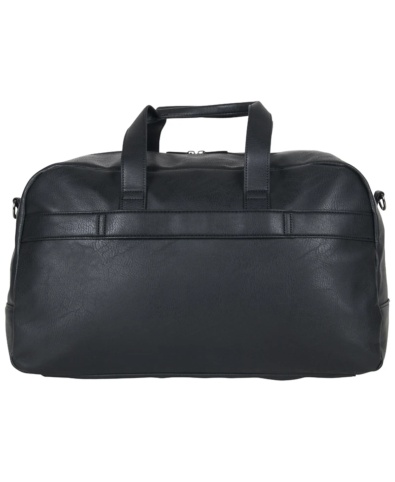 Kenneth Cole Reaction 20" Faux Leather Lightweight Carry-On Travel Duffel