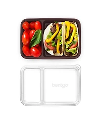 Bentgo Food Prep 2-Compartment Food Storage Containers, Pack of 10