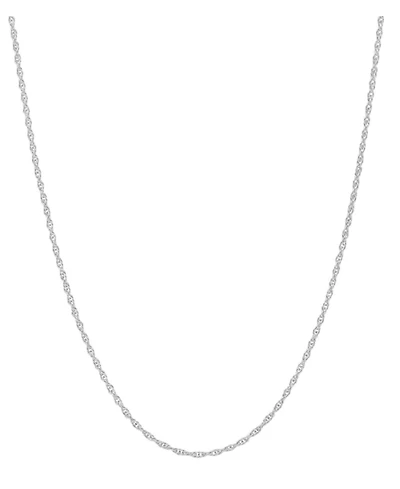 Chain Link 18" Necklace in Sterling Silver