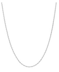 Chain Link 18" Necklace in Sterling Silver