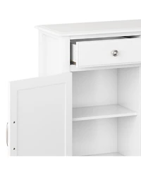 Simpli Home Connaught Solid Wood Entryway Storage Cabinet