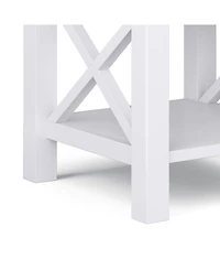 Simpli Home Kitchener Solid Wood End Table