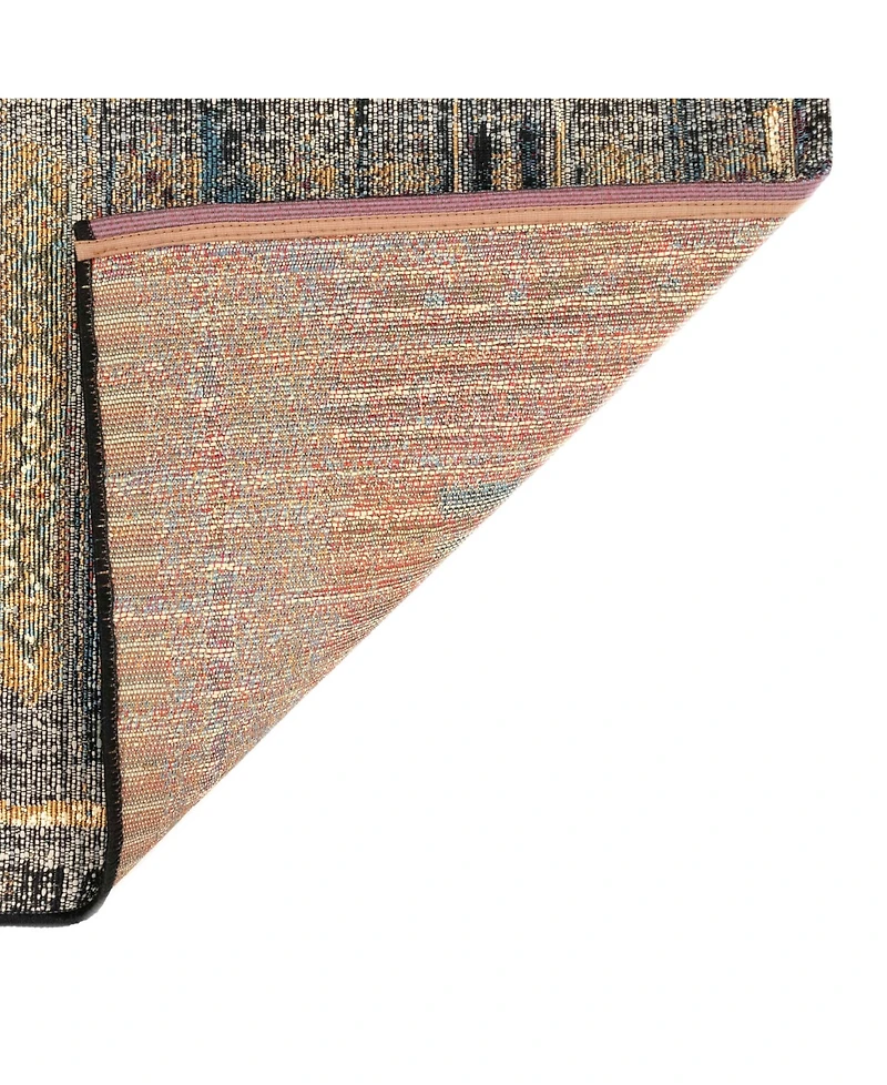 Liora Manne' Marina Tribal Stripe 4'10" x 7'6" Outdoor Area Rug