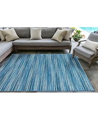 Liora Manne Marina Stripes 6'6" x 9'4" Area Rug