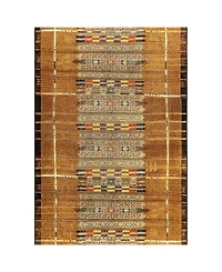 Liora Manne' Marina Tribal Stripe 4'10" x 7'6" Outdoor Area Rug