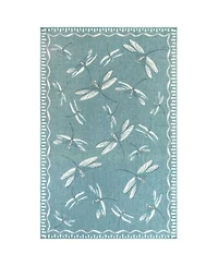 Liora Manne Carmel Dragonfly Rug