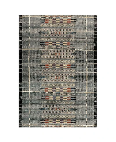 Liora Manne' Marina Tribal Stripe 4'10" x 7'6" Outdoor Area Rug