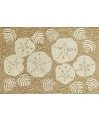 Liora Manne Frontporch Shell Toss Rug