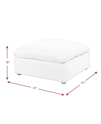Picket House Furnishings Haven Ottoman
