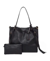 Old Trend Women's Genuine Leather Daisy Tote Bag