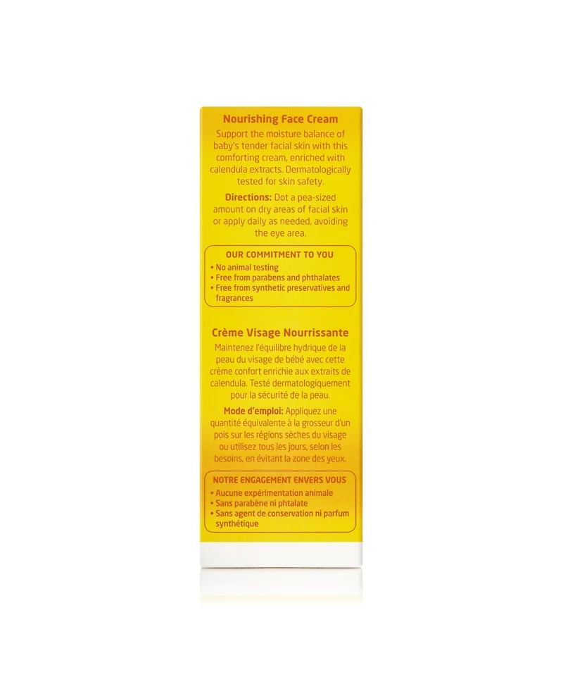 Weleda Nourishing Baby Face Cream with Calendula Extracts, 1.7 oz