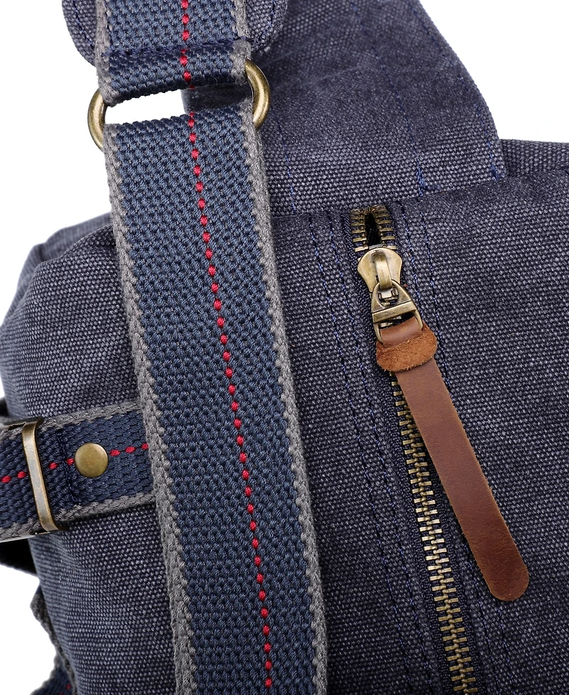 Tsd Brand Hill Side Canvas Sling Bag