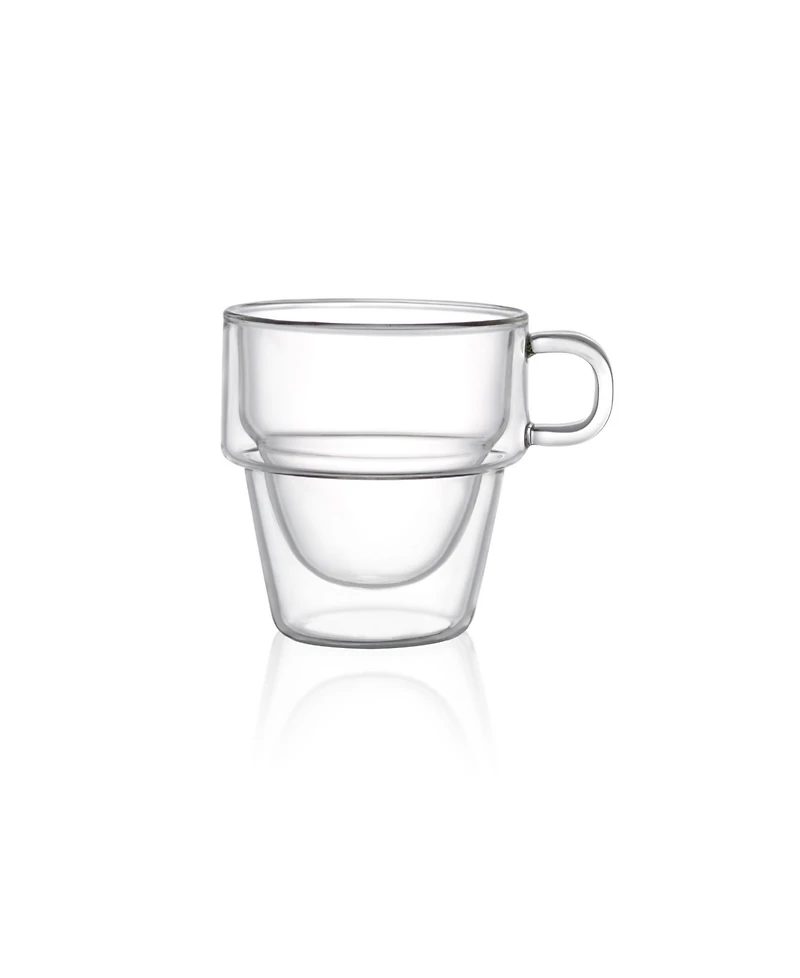 JoyJolt Stoiva Double Wall Glasses