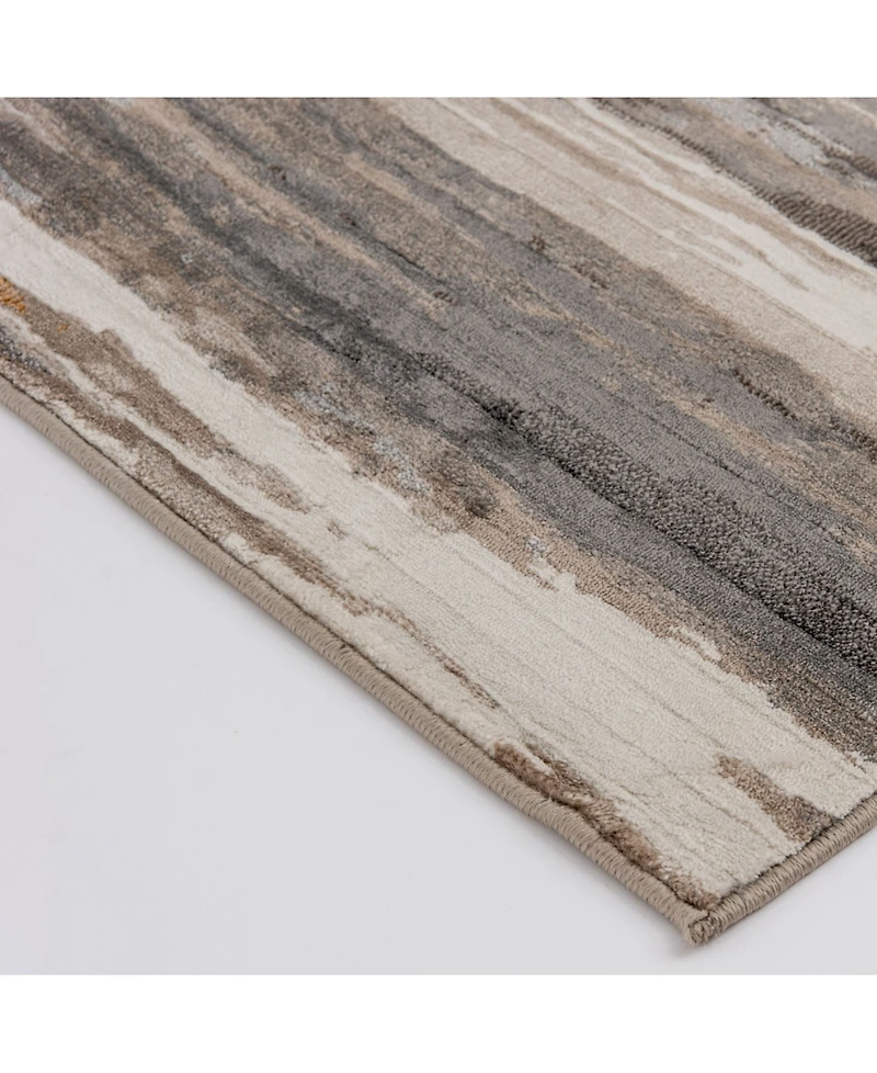 Closeout! Portland Textiles Adorn Maris Gray 7'10" x 9'10" Area Rug