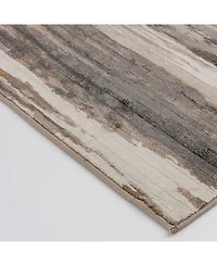 Closeout! Portland Textiles Adorn Maris Gray 7'10" x 9'10" Area Rug