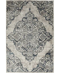 Closeout! Portland Textiles Corfu Benedetta Bone 7'10" x 9'10" Area Rug