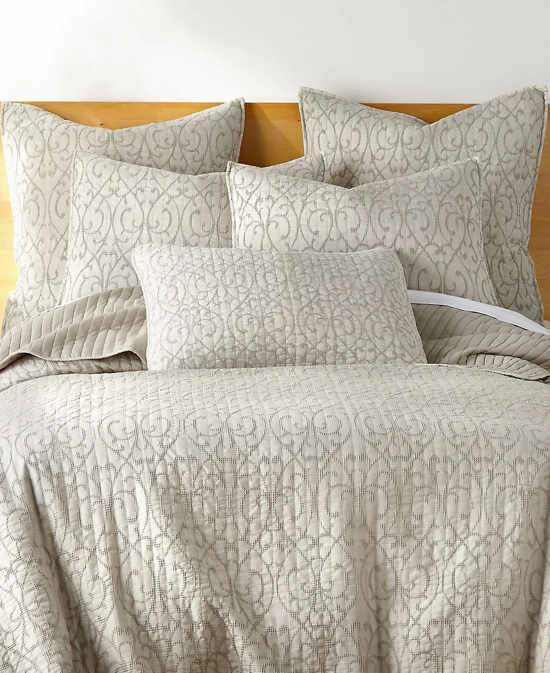Homthreads Beckett Quilt Set, Twin