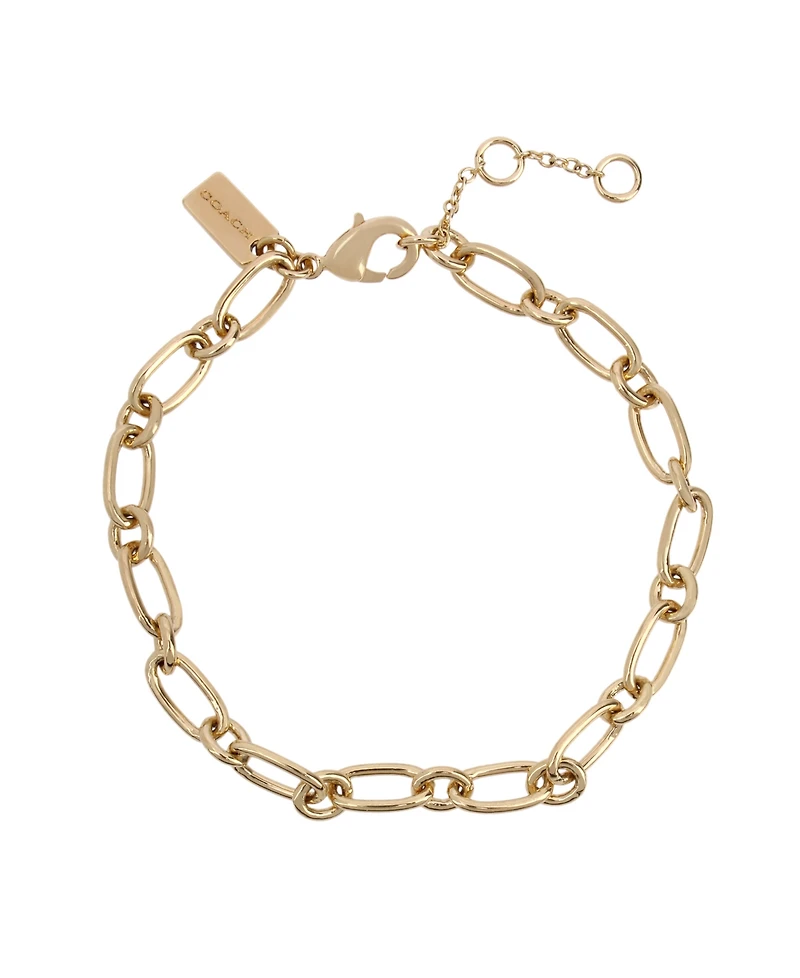 Coach Starter Chain Link Bracelet