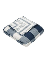 Levtex Camden Buffalo Check Reversible Quilted Throw, 50" x 60"
