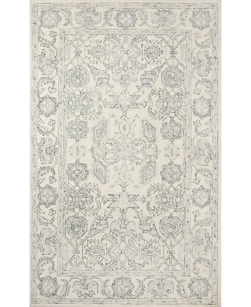 Momeni Tangier TAN37 Ivory 3'6" x 5'6" Area Rug