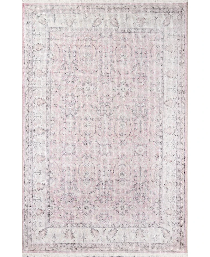 Momeni Helena Hel-4 Pink 3' x 5' Area Rug