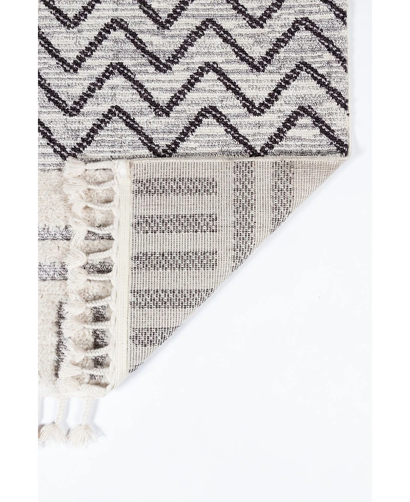 Momeni Odessa Ode-4 Gray 2'3" x 10' Runner Rug